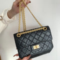 CHL - Mini 2.55 Handbag Black For Women Gold Toned Hardware 7.8in/20LO AS0874 Y04634 94305