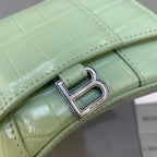 BLN-Ciaga Hourglass Mini Handbag With Chain In Light Green, For Women,  Bags 4.7in/12LO