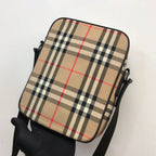 B-Berry - BB   Check And Crossbody Bag For Men, Bags 8.7in/22LO