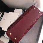 CHL - Handbag With Top Handle Dark Red For Women 11in/28LO