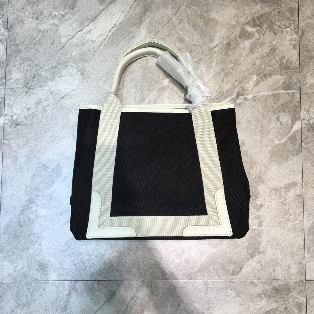 BLN-Ciaga Navy XS Tote Bag In Black, For Women,  Bags 12.6in/32LO