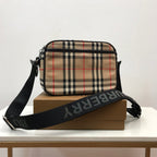 B-Berry - BB   Check And Crossbody Bag For Men, Bags 8.6in/22LO