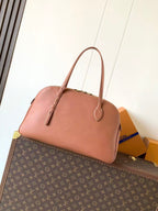 LV Low Key Duffle Tote Brown Calfskin