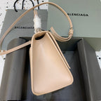 BLN-Ciaga Hourglass Small Handbag In Beige, For Women,  Bags 9in/23LO