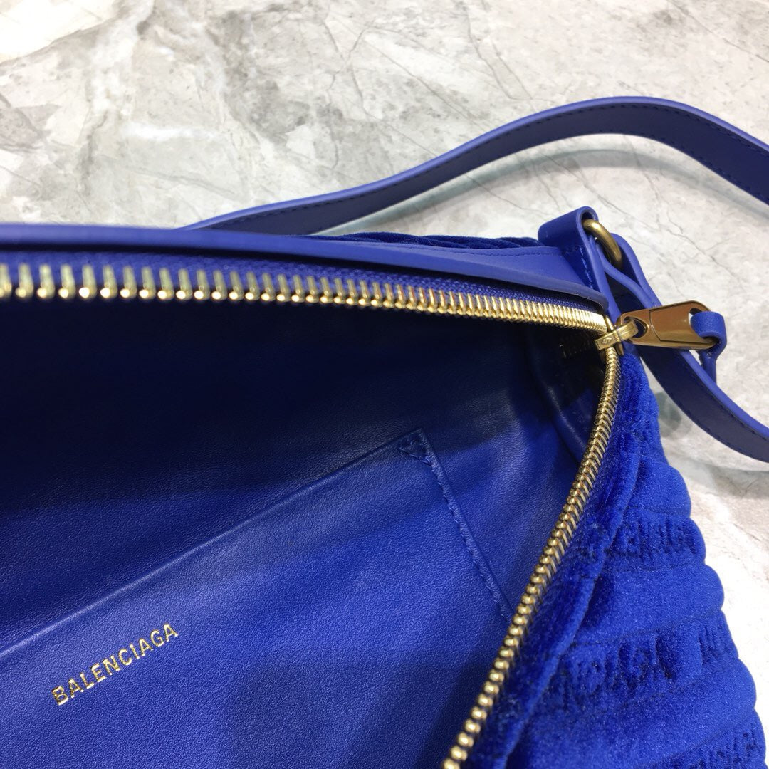 BLN-Ciaga Souvenir XXS Belt Bag In Blue, For Women,  Bags 11.8in/30LO