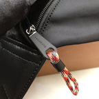 B-Berry - BB  Logo Detail Econyl Sonny Bum Bag Black For Men, Bags 12.2in/31LO