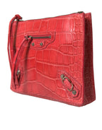 Blnciaga Exotic  Alligator Leather Women's Clutch