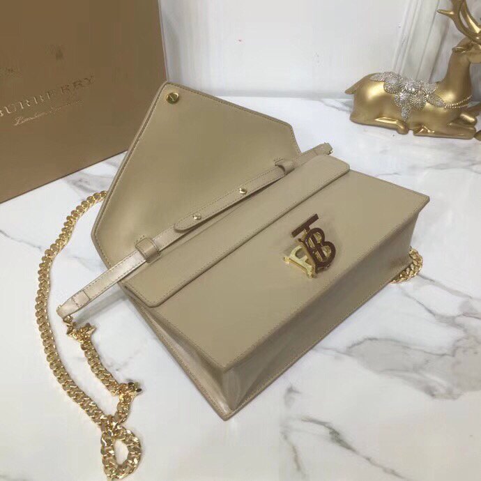 B-Berry - BB  Small Tb Envelope Clutch Beige By British Heritage For Women, Bags 10.2in/26LO