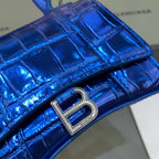 BLN-Ciaga Hourglass Mini Handbag With Chain In Light Blue, For Women,  Bags 4.7in/12LO