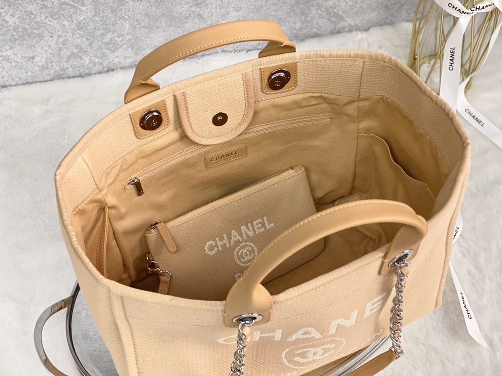 CHL - Small Shopping Bag SilLusso Official - Hardware Raffia For Women Handbags, Shoulder Bags 15.2in/39LO AS3257