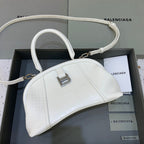 BLN-Ciaga Small Editor  Bag In White, For Women,  Bags 13in/33LO