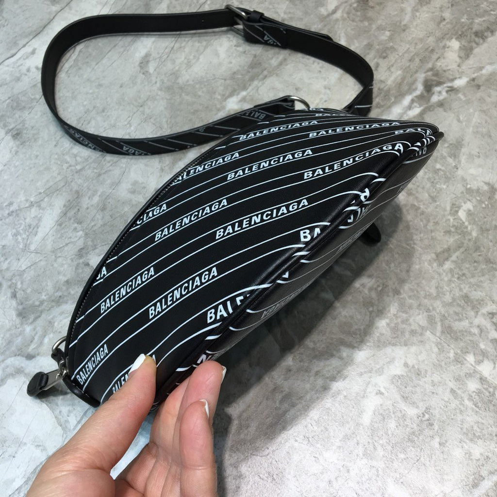 BLN-Ciaga Souvenir XS Belt Bag In Black, For Women,  Bags 9.5in/24LO