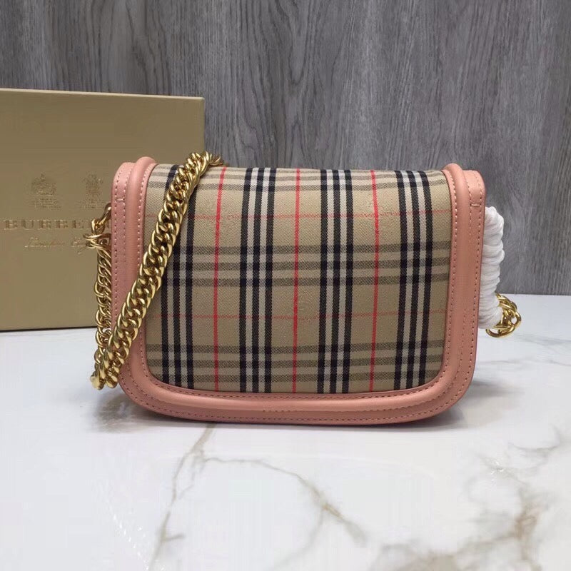 B-Berry - BB  1983 Check LiNike Bag PiNike For Women, Bags 9in/23LO
