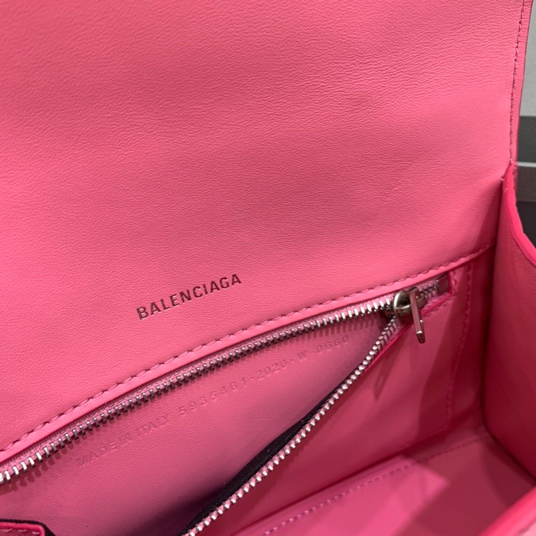 BLN-Ciaga Hourglass Small Handbag In Pink, For Women,  Bags 9in/23LO 5935462107U5812