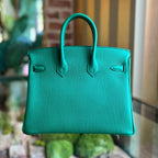 HRMS Birkin 25 Togo Satchel Bag