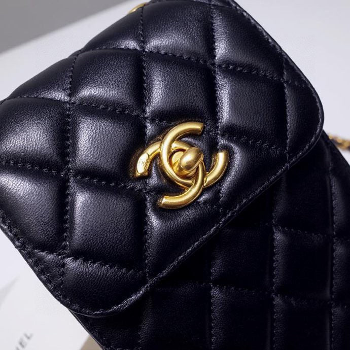 CHL - Quilted Phone Holder Bag For Women 11LO/4.3in