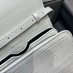 BLN-Ciaga Bolso Bandolera B In White, For Women,  Bags 7in/18LO
