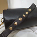 B-Berry - BB  The Kingdom Motif Barrel Bag In Black For Women, Bags 8.3in/21LO