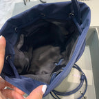 BLN-Ciaga Le Cagole Medium Bucket Bag In Dark Blue, For Women,  Bags 17.6in/45LO