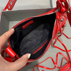 BLN-Ciaga Le Cagole XS Shoulder Bag In Red, For Women,  Bags 10.2in/26LO 6713091VG9Y6406