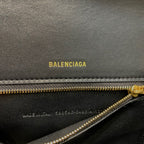 BLN-Ciaga Hourglass Stretch Tote Bag In Black, For Women,  Bags 13.7in/35LO