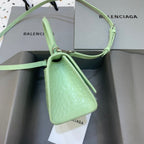 BLN-Ciaga Hourglass XS Handbag In Light Green, For Women,  Bags 7.4in/19LO