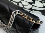 CHL -  19 Maxi Handbag Black For Women 14in/36LO