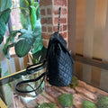 CHL Urban Spirit Small Black Leather Backpack