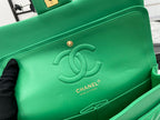 CHL -  Chevron Mini Rectangular Classic Flap Green Bag For Women 20.5LO/8in