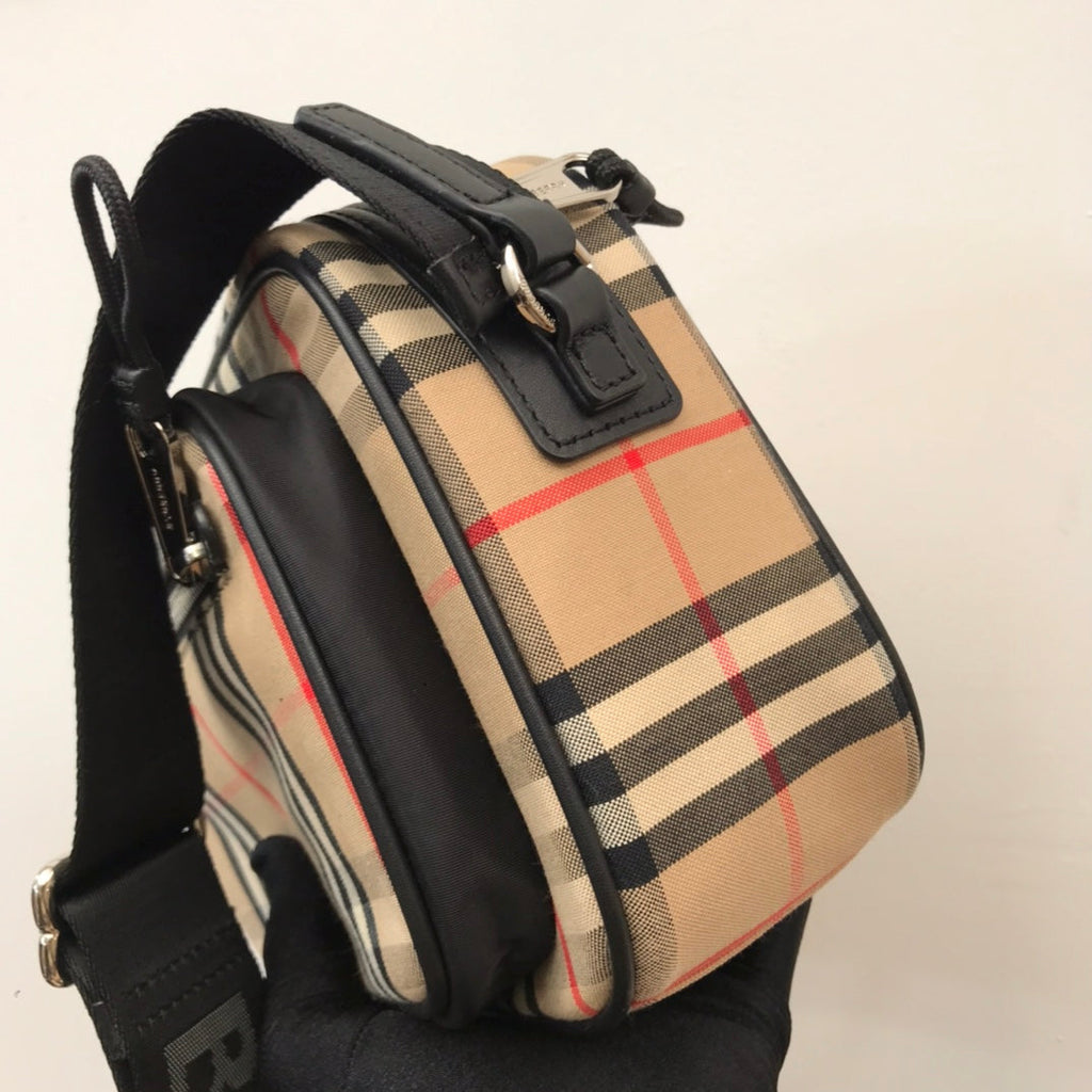 B-Berry - BB   Check And Crossbody Bag For Men, Bags 8.6in/22LO