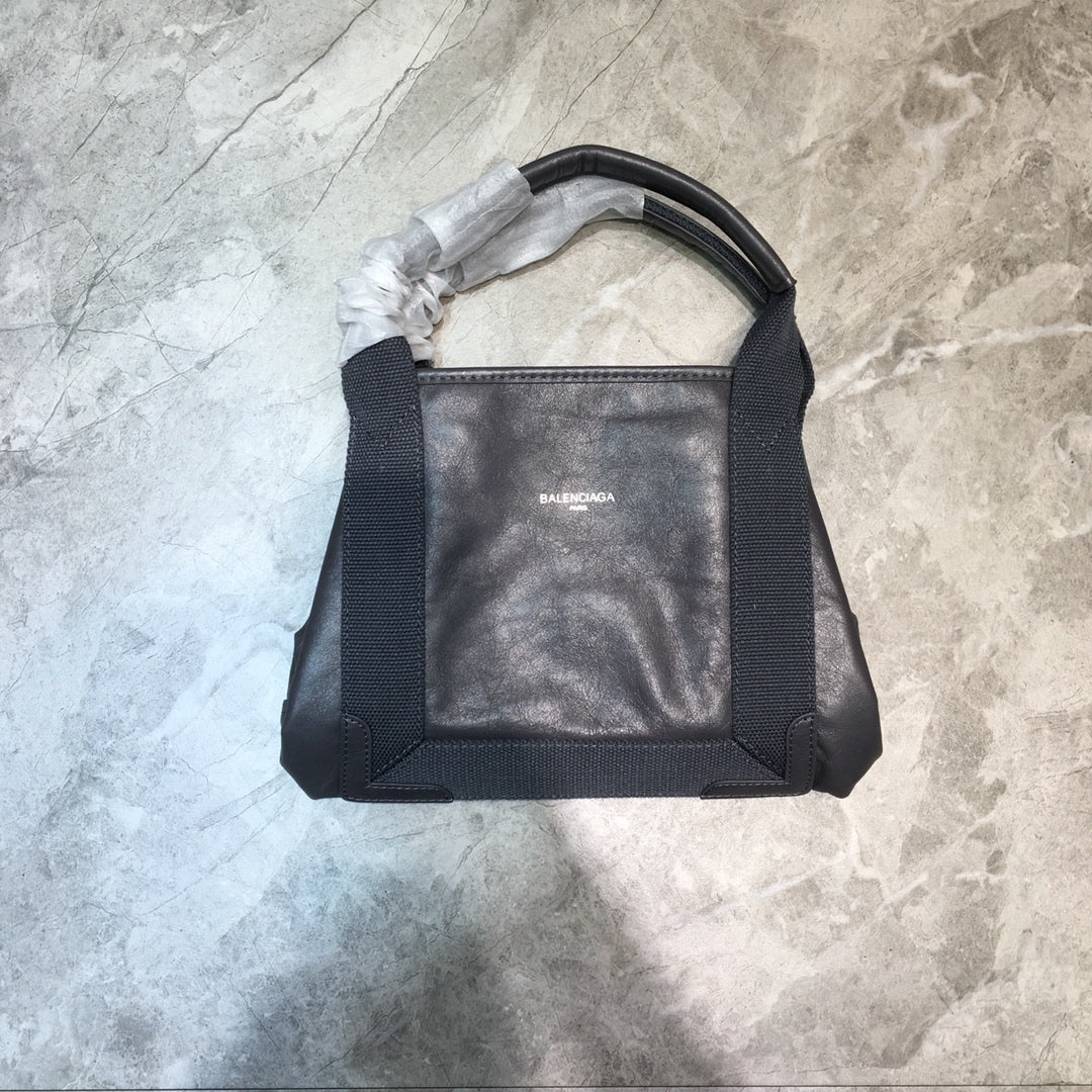 BLN-Ciaga Navy XS Tote Bag In Gray, For Women,  Bags 12.6in/32LO
