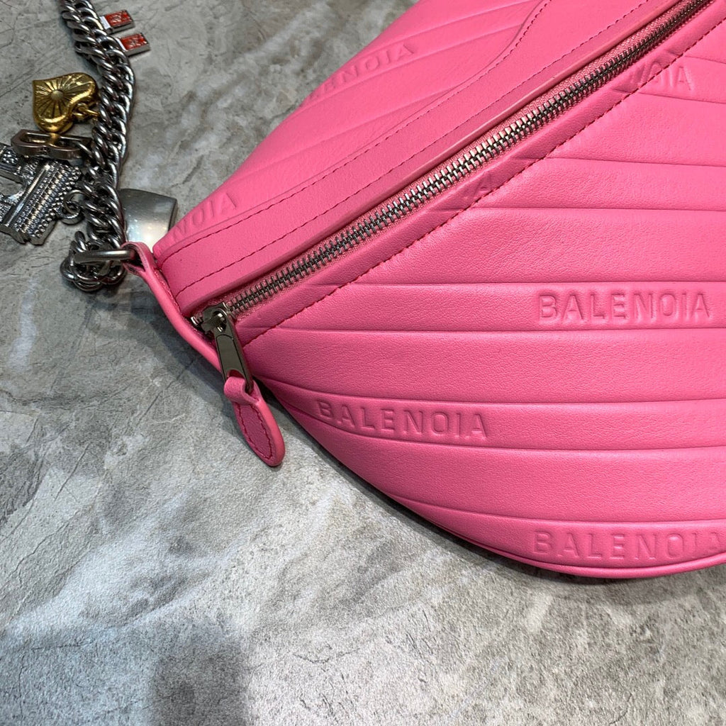 BLN-Ciaga Souvenir XXS Belt Bag In Pink, For Women,  Bags 11.8in/30LO