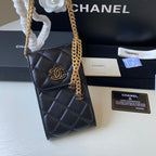 CHL - Phone Holder Black Bag For Women 15LO/6in