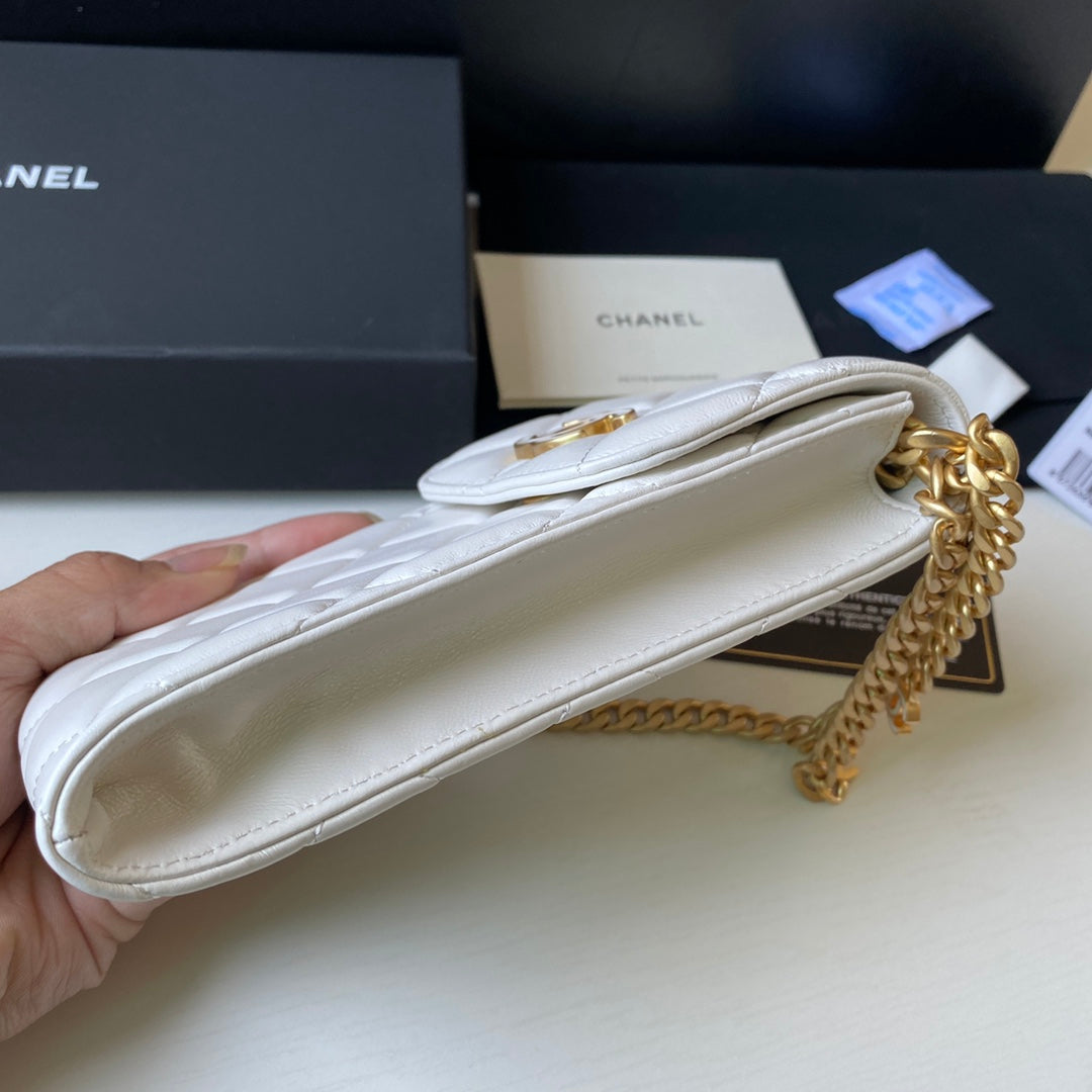 CHL - Phone Holder White Bag For Women 15LO/6in