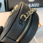 CHL - Round Bag Crossbody  Black For Women 4.7in/12LO