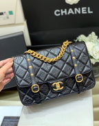CHL -  Co Co Shoulder Bag Gold Chain Black 9.8in/25LO