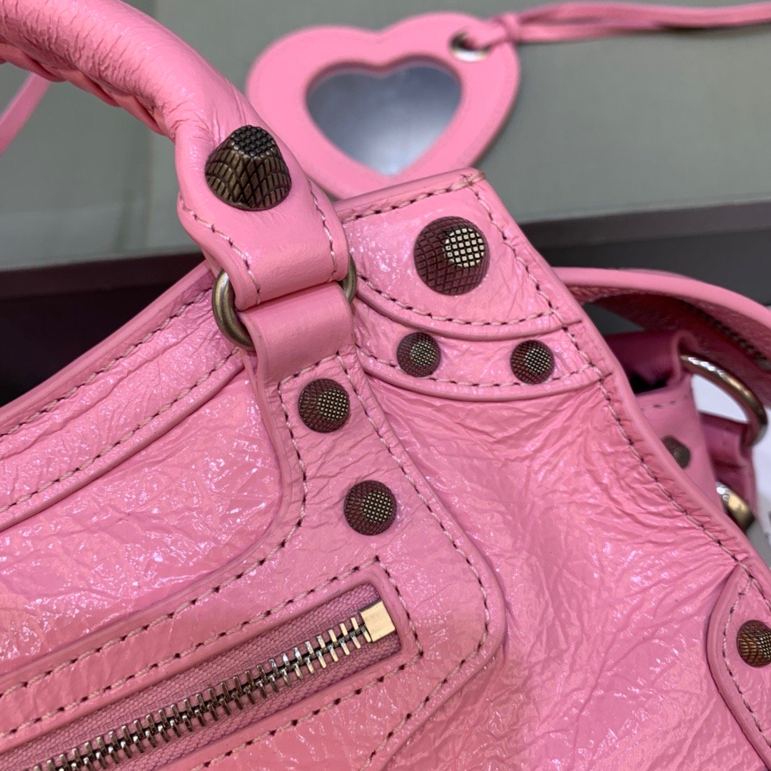 BLN-Ciaga Neo Cagole XS Handbag In Pink, For Women,  Bags 10.2in/26LO 700940210B05812