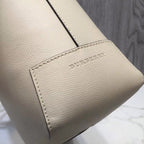 B-Berry - BB  Small Embossed Crest Tote White For Women, Bags 13.8in/35LO
