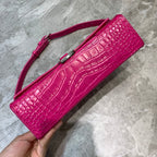 BLN-Ciaga Hourglass Handbag In Dark Pink, For Women,  Bags 9.8in/25LO