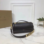 B-Berry - BB  The Kingdom Motif Barrel Bag In Black For Women, Bags 8.3in/21LO