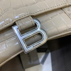 BLN-Ciaga Hourglass Small Handbag In Beige, For Women,  Bags 9in/23LO