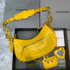 BLN-Ciaga Le Cagole XS Shoulder Bag In Yellow, For Women,  Bags 13in/33LO