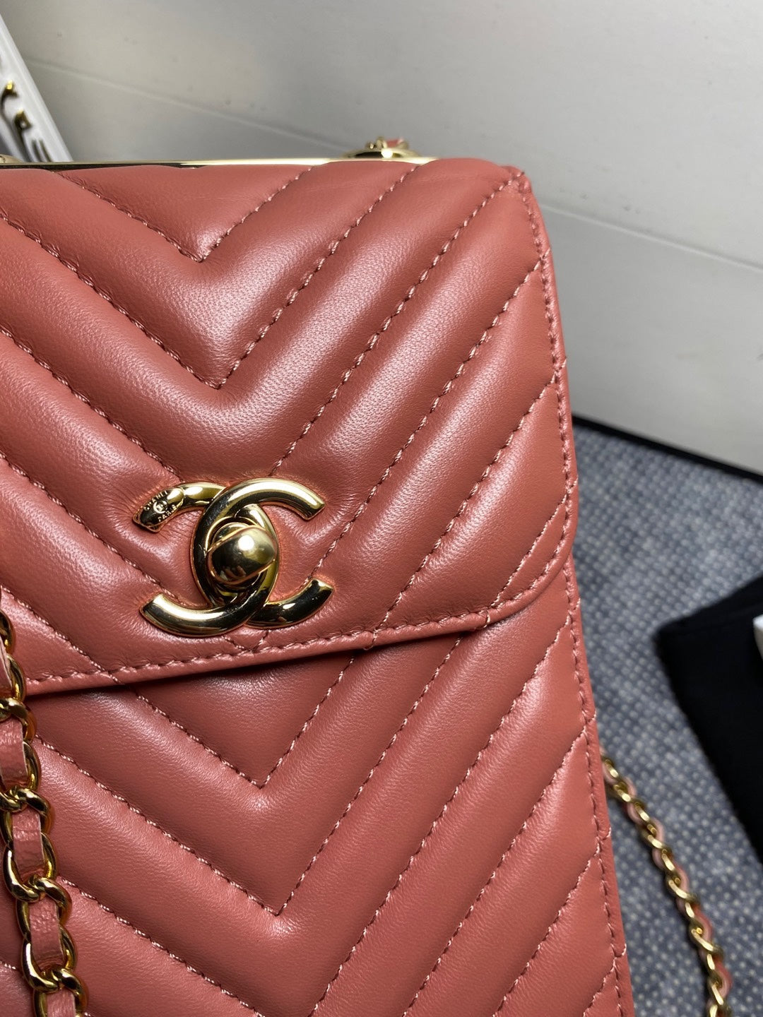 CHL -  Chevron Trendy CHL -  Phone Nude Bag For Women 18LO/7in