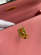 HM Mini Kelly 25cm Light Pink Epsom Leather