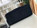 CHL -  Deauville Tote Canvas Bag Dark Blue For Women 14.9in/38LO