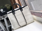 CHL - Small Shopping Bag SilLusso Official - Hardware White For Women Handbags, Shoulder Bags 15.2in/39LO AS3257