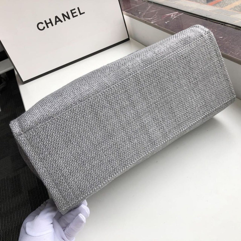 CHL - Small Shopping Bag SilLusso Official - Hardware Grey For Women Handbags, Shoulder Bags 15.2in/39LO AS3257