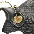 CHL -  Deauville Tote 38LO Black/Grey For Women A66941