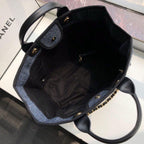 CHL -  Deauville Tote 38LO Blue/Black For Women A66941