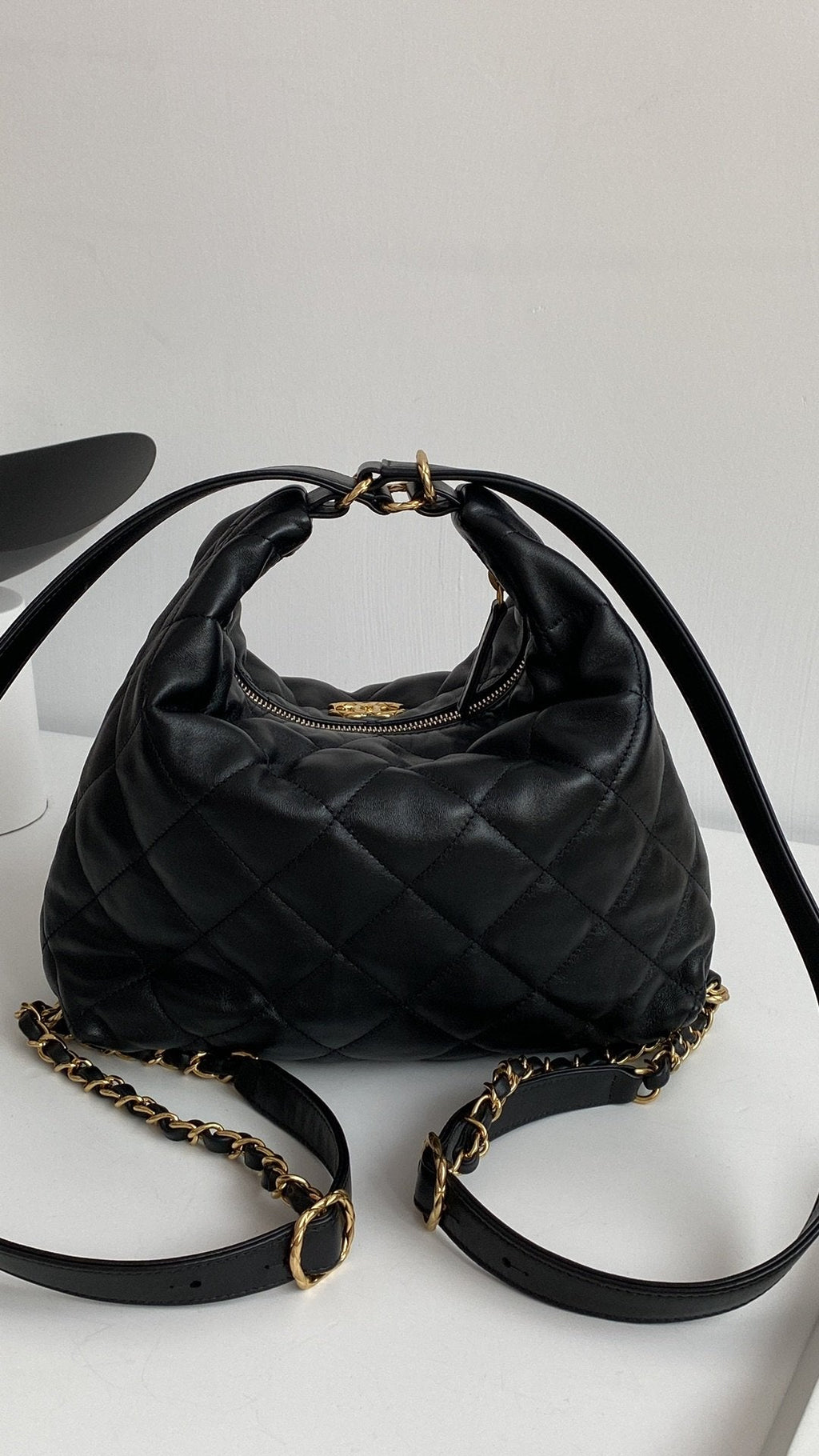CHL - Maxi Hobo Bag Black For Women Bags 13.7in/35LO AS3488 B08857 94305